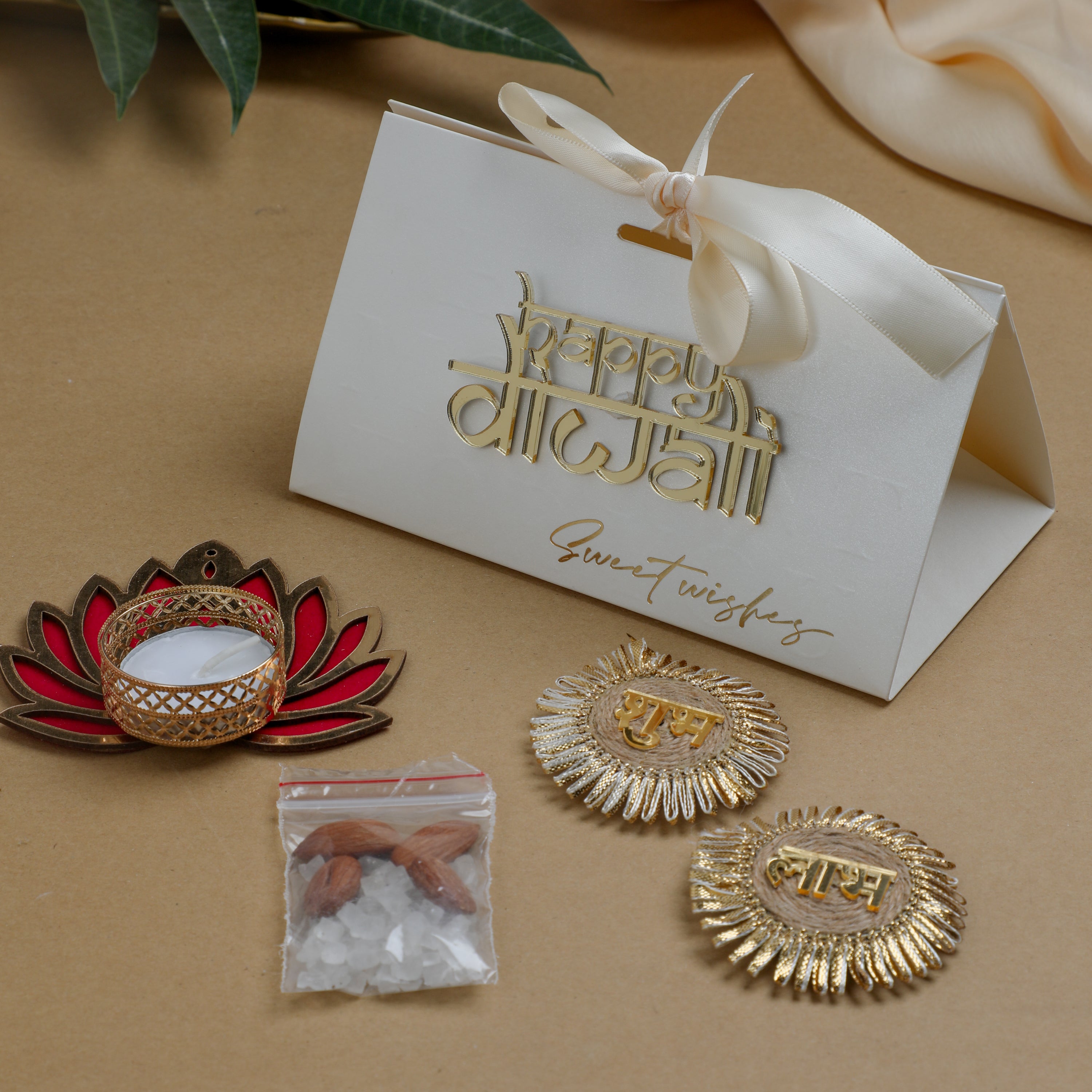 A well-organized handmade gifts for diwali